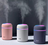 🌸 300ml Pink LED Humidifier – Wellness and Style in One Product