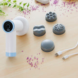 CellyGun InnovaGoods 6-in-1 Rechargeable Anti-Cellulite Massage Gun