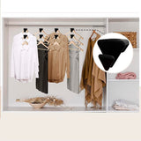 36 Piezas Ganchos para Perchas de Plástico - Mini Organizador Clip para Colgar y Optimizar Espacio en el Armario