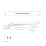 Estendal de parede dobrável, extensível e retrátil InnovaGoods Dryva 100