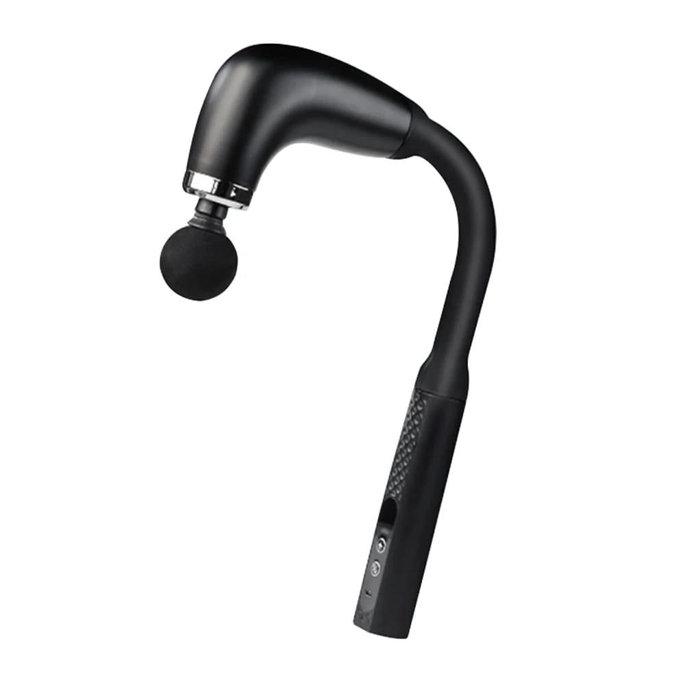 pistola de massagem muscular em forma de U