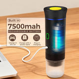 Cafetera Portátil 3 en 1 – Máquina de Café Espresso Compacta y Recargable para Cápsulas, Café Molido e Instantáneo