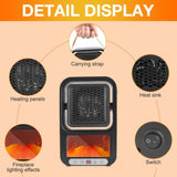 Mini Calefactor Eléctrico Portátil con Control Remoto – Calor Rápido y Seguro