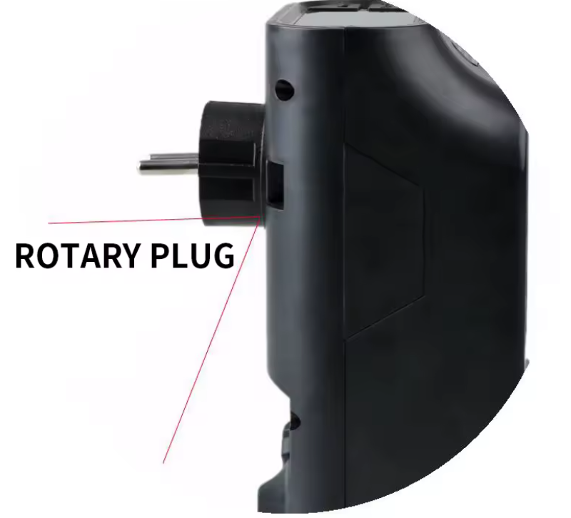 Calefactor Eléctrico Portátil Enchufable 1000W 110-220V con Mando a Distancia – Calor Instantáneo y Seguro