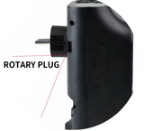 Calefactor Eléctrico Portátil Enchufable 1000W 110-220V con Mando a Distancia – Calor Instantáneo y Seguro