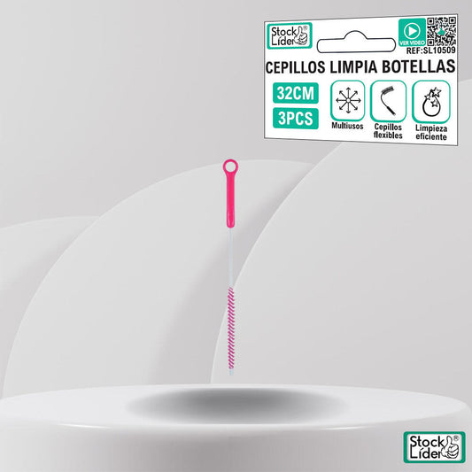 Cepillos limpia botellas