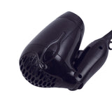 Kit de viagem: Secador de cabelo com cabo dobrável e chaleira elétrica de viagem em aço inoxidável de 0,5L.