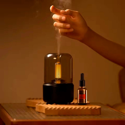Aromaterapia Humidificador Con Luz Ambiental