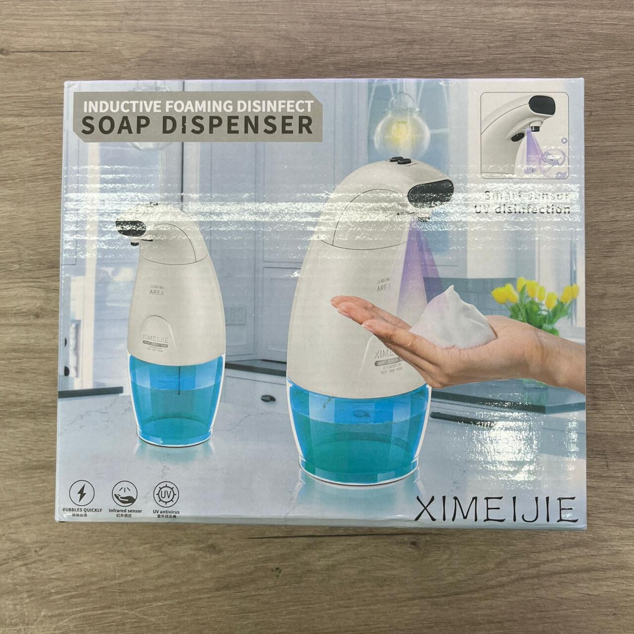Dispensador automático de espuma/sabonete líquido para as mãos