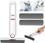 Mini esfregona de mesa para limpeza de azulejos e paredes, com sistema de torção automática.