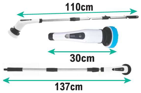 Cepillo eléctrico de limpieza 9 en 1