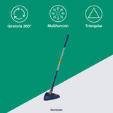 Mopa triangular giratoria 360º