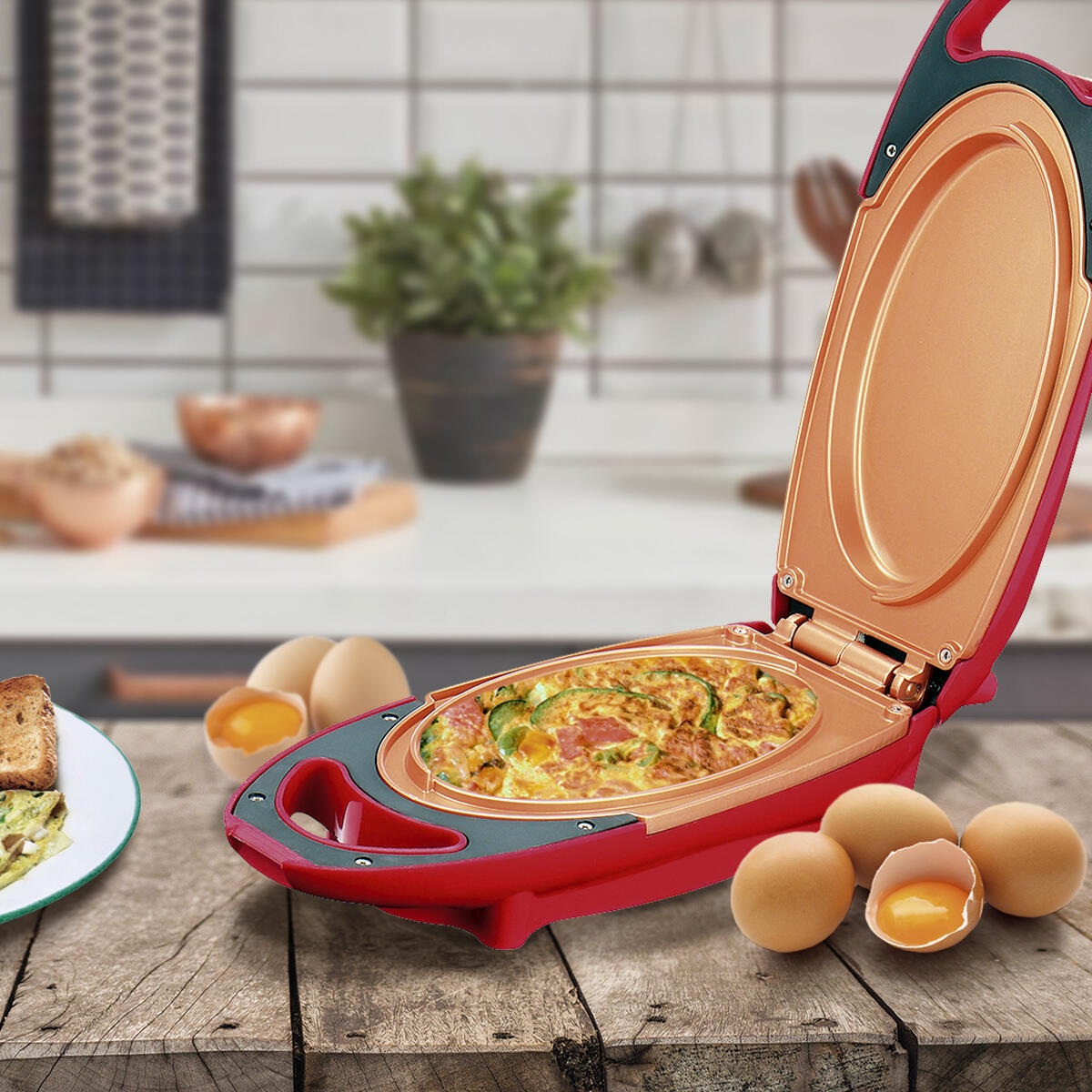 Copper Electric Griddle Pan