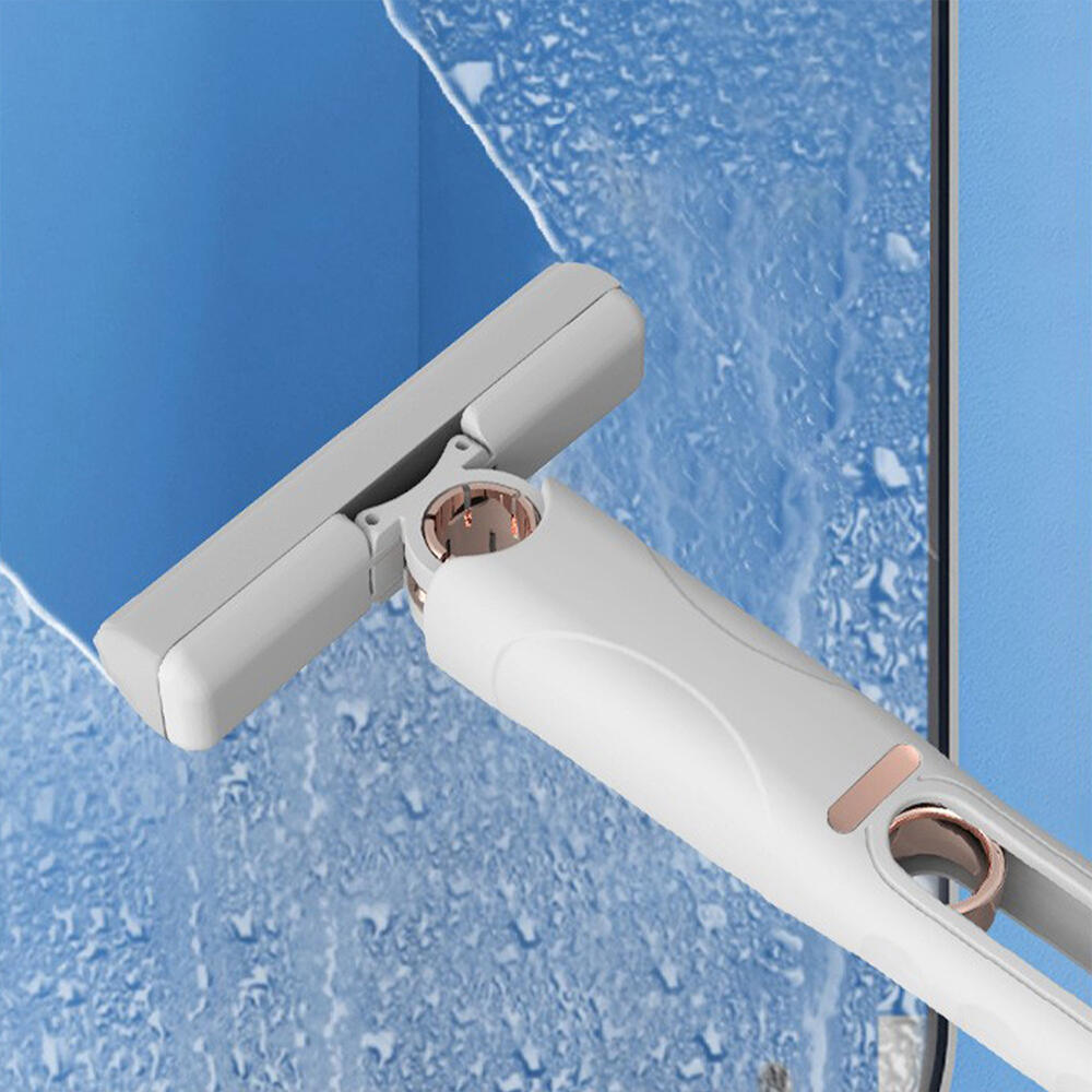 Mini esfregona de mesa para limpeza de azulejos e paredes, com sistema de torção automática.